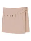 Michael Kors Wrap Skort In Beige