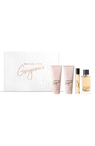 Michael Kors Gorgeous! Eau De Parfum 4-piece Gift Set $203 Value In No Color