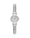 Michael Kors Women's Gramercy Silver Dial Watch In Silver/silver