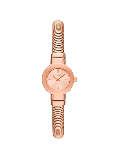 Michael Kors Gramercy Watch In Burgundy