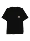 Michael Kors Graphic-logo Cotton T-shirt In Black