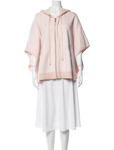 Pre-owned Michael Kors Graphic Print Jacket In Pink