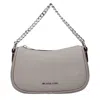 Michael Kors Gray Leather Handbags In Gray