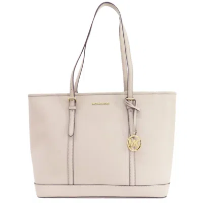 Pre-owned Michael Kors Grayish Leather Tote Bag ()