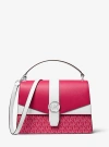 Michael Kors Greenwich Medium Color-block And Signature Logo Satchel