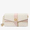 Michael Kors Greenwich Medium Logo Shoulder Bag In Pink