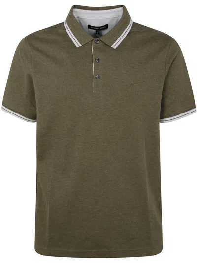Michael Kors Jersey Polo Shirt In Green