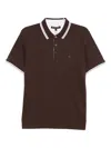 Michael Kors Greenwich Poloshirt In Brown