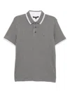 Michael Kors Greenwich Polo Shirt In Gray