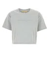 Michael Kors Grey Cotton Blend T-shirt In Gray