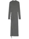 Michael Kors Long Sleeve Dress In Grey