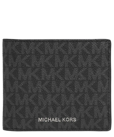 Michael Kors Greyson Wallet In Black