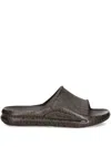Michael Kors Griffin Slides In Brown