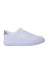 Michael Kors Grove Lake Crystal-embellished Sneakers In Blue