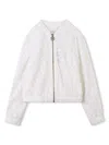 Michael Kors Guipure-lace Cardigan In Neutrals