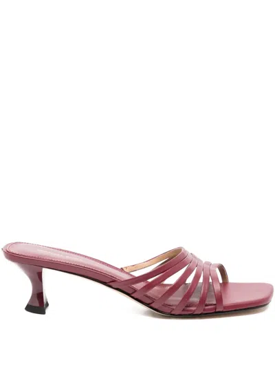 Michael Kors Haisley Sandals In Red
