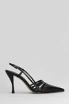 Michael Kors Haisley Black Slingback Pump In Black