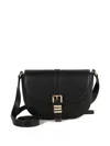 Michael Kors Half-moon Shoulder Bag In Black