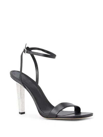 Michael Kors Halle Sandals In Black