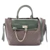 Michael Kors Hamilton Legacy Satchel Handbag In Brown