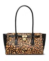 Michael Kors Sm Ew Shoulder Tote 30f5gnxt0h-706 In Animal Print