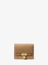Michael Kors Hamilton Moderne Small Leather Wallet In Brown