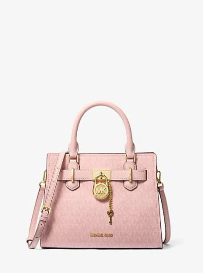 Michael Kors Hamilton Small Signature Logo Satchel