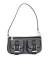 Michael Kors Small Zoe Embellished Shoulder Bag In Black