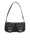 Michael Kors Zoe Sm Convertible Pouchette In Black