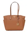 Michael Kors Tote Bag Top Handles In Brown