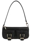 Michael Kors Small Zoe Convertible Pochette In Black