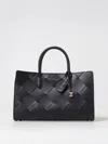 Michael Kors Quilted Handbag Detachable Strap In Black