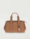 Michael Kors Romee Leather Shoulder Bag In Brown