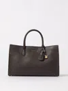 Michael Kors Scarlett Hammered Leather Handbag In Black