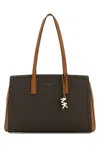 Michael Kors Monogram Canvas Shopping Bag With Double Handles