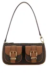 Michael Kors Zoe Shoulder Bag Printed Canvas In Multi