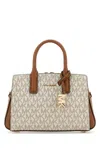Michael Kors Small Canvas Laila Handbag With Gold-tone Hardware In Multi
