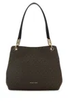 Michael Kors Monogrammed Leather Tote Bag In Printed