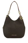 Michael Kors Lillie Leather Shoulder Bag In Printed
