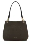 Michael Kors Monogrammed Leather Tote Bag In Printed