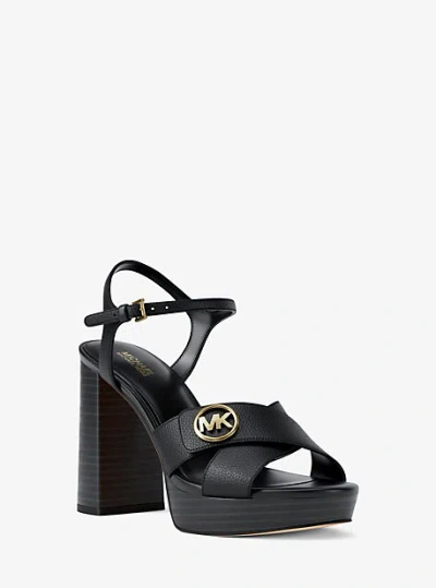 Michael Kors Hannah Platform Sandal In Multi
