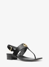 Michael Kors Hannah T-strap Sandal In Black