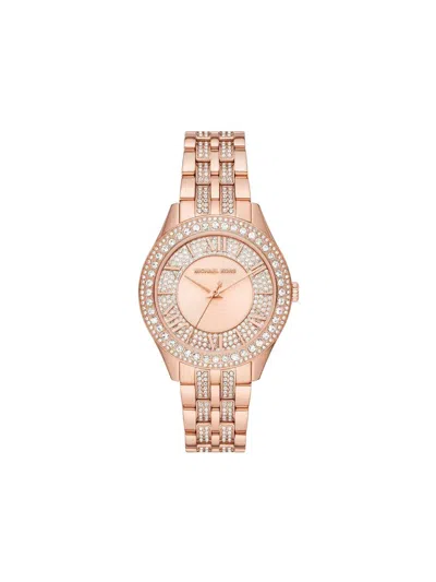 Michael Kors Mod. Harlowe In Rose Gold