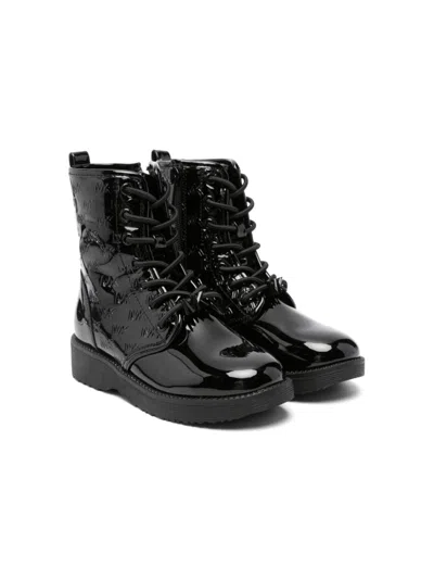 Michael Kors Kids' Haskell Boots In Black