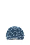 Michael Kors Printed Denim Baseball Cap In Printed