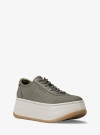 Michael Kors Hayes Leather Platform Sneaker