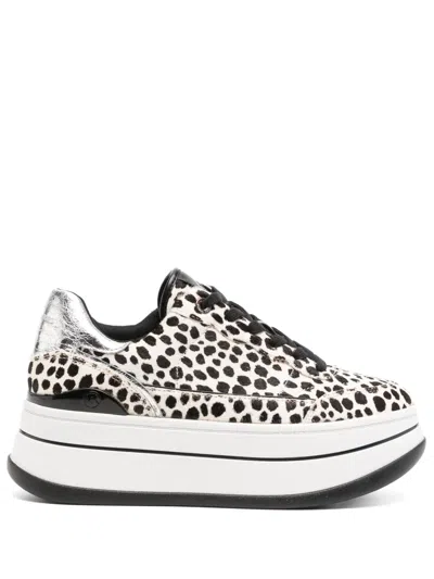 Michael Kors Hayes Sneakers In Black Multi