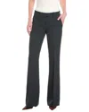 Michael Kors Collection Haylee Flare Pant In Black