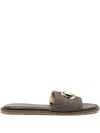 Michael Kors Hayworth Sandals In Brown