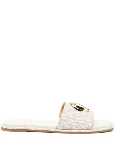 Michael Kors Hayworth Sandals In White